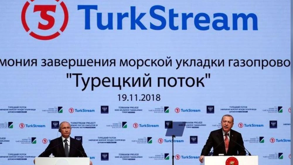 Αγωγός TurkStream : Η Ρωσία ξεκίνησε τη μεταφορά αερίου σε Ελλάδα και Σκόπια